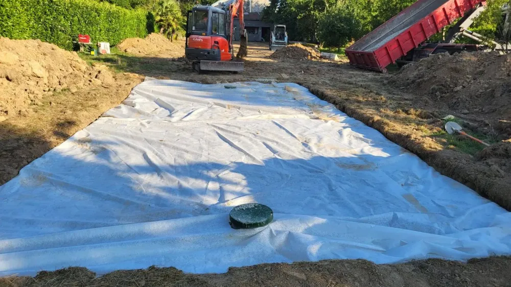 Assainissement terrain